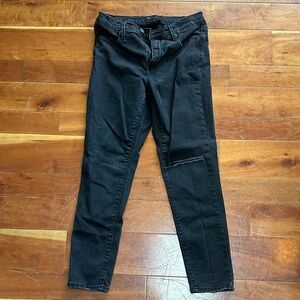 Banana Republic Dark Charcoal Skinny Jeans